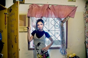 "Hiba, Shatila Refugee Camp, Beirut 2010" from "A Girl and Her Room" by Rania Matar